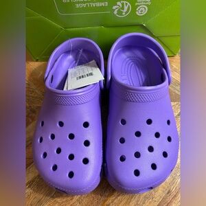 CROCS Kids Classic Clogs Galaxy Purple